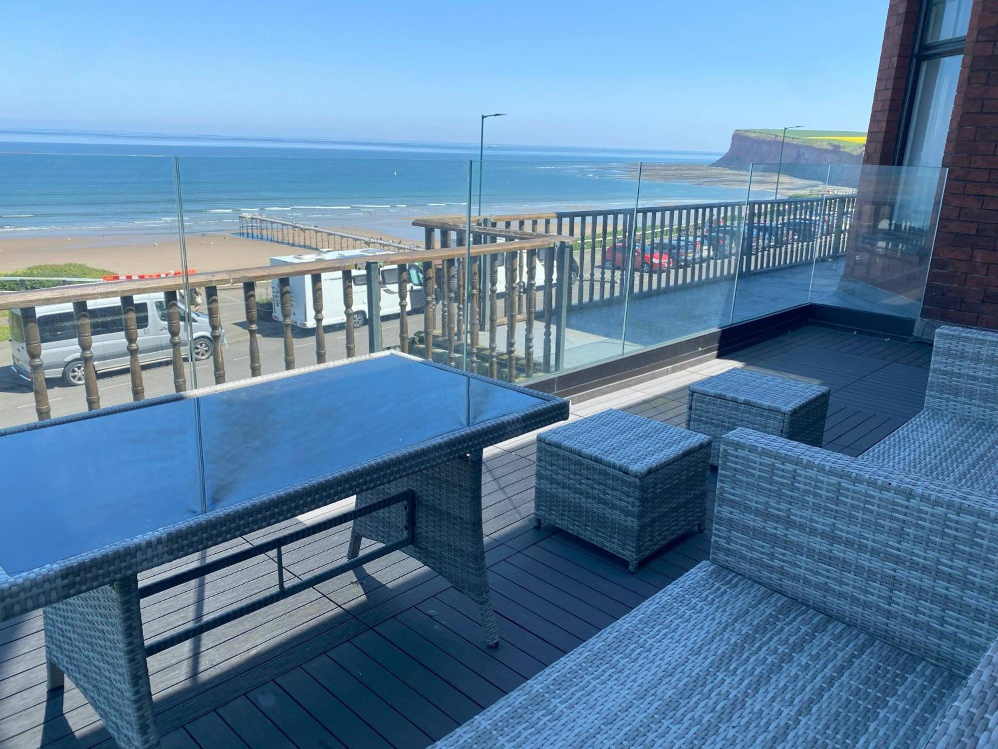 Captain'S Deck Beach Balcony Perfectlysaltburn المظهر الخارجي الصورة